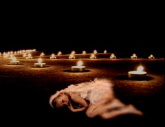 Angel and Candles