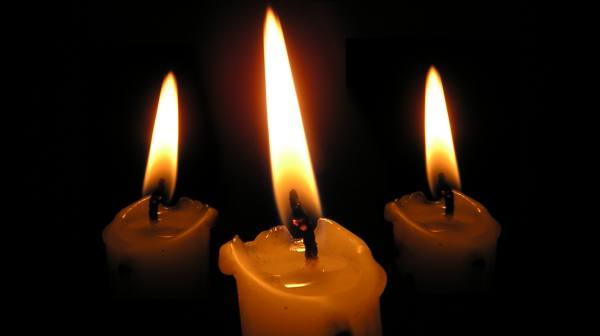 three candles