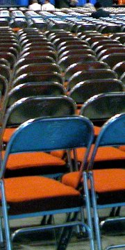 empty chairs in hall