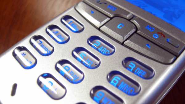 mobile phone with keypad