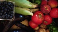 basket of fresh fruit