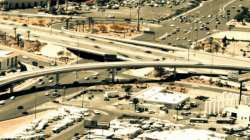 motorways seen from above